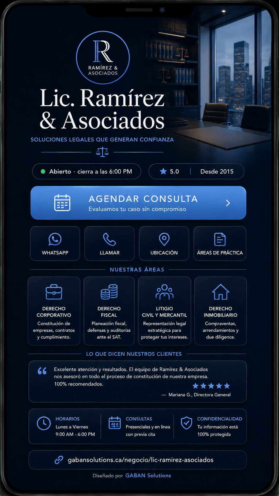 Mockup tarjeta digital profesional variante 1