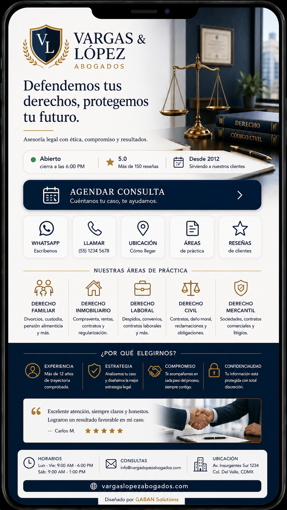Mockup tarjeta digital universal